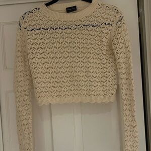 Cream Knit Sweater